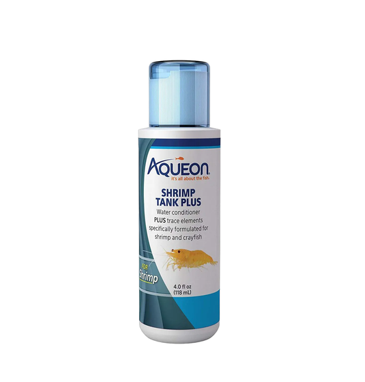 Aqueon Shrimp Tank Plus 4 oz Water Conditioner PLUS Trace Elements for Shrimps