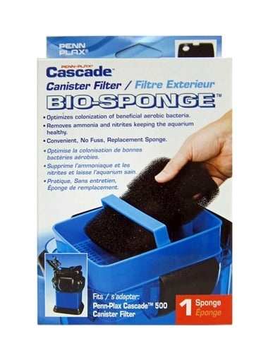 Penn-Plax Cascade 500  Bio Sponge Replacement Part# CCF129