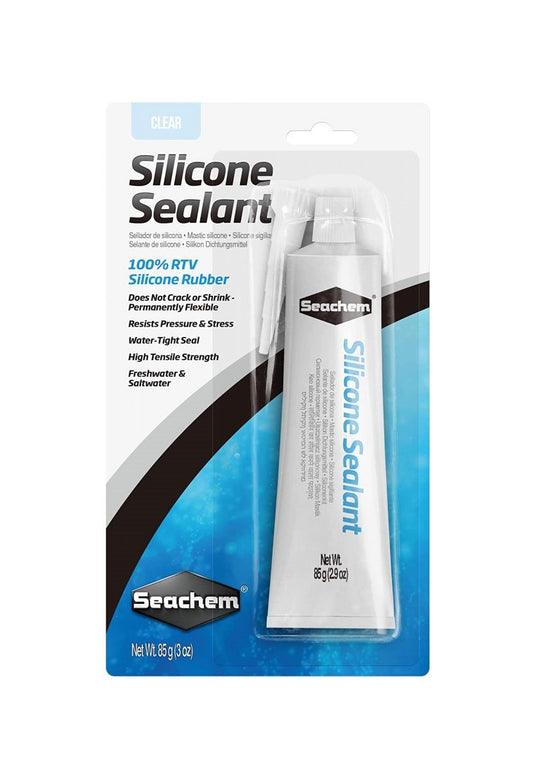 Seachem Clear Silicone Sealant 3 oz Part # 3127