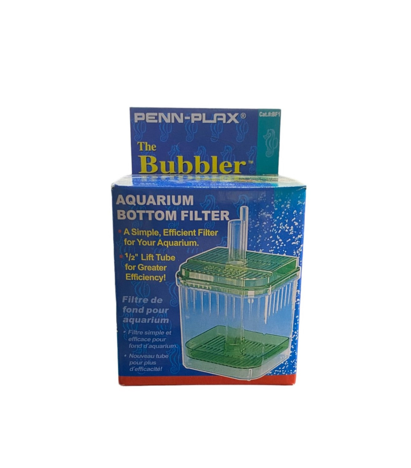 Penn Plax Aquarium Bottom Filter "The Bubbler" Box Filter Part # BF1