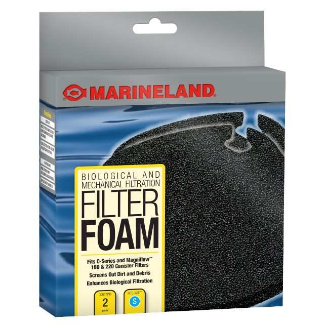 Marineland 160 & 220 Magniflow / C-Series Bio Foam Rite Size S  2 pack