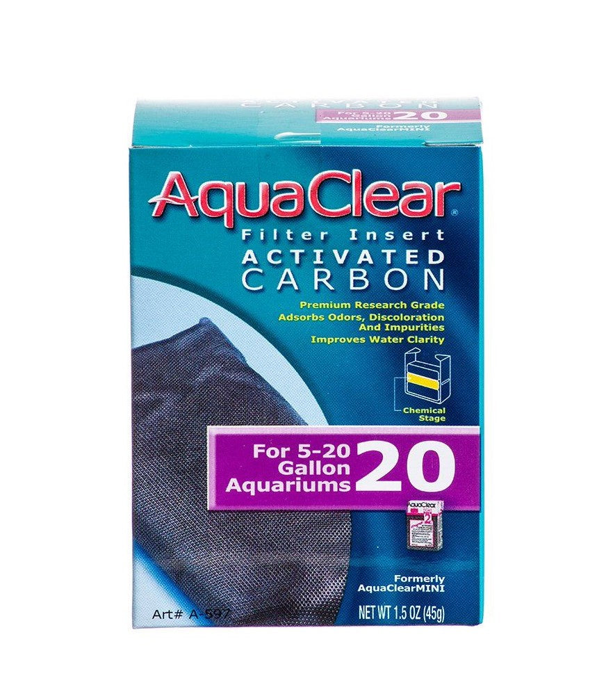 AquaClear 20 / Mini/A595 Replacement Carbon Bag Part # A597
