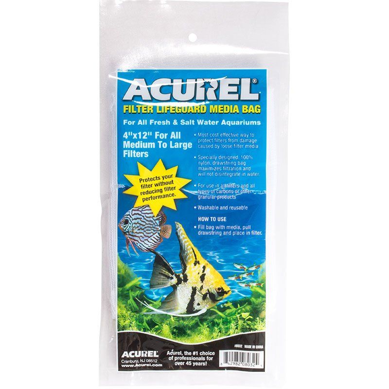 Acurel Filter Lifeguard Media Bag 4"x 12" Part# 8032