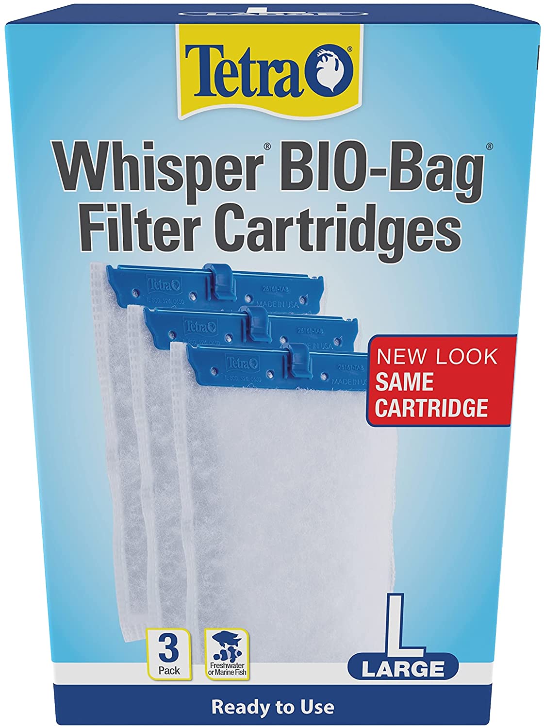 Tetra Whisper Bio-Bag Filter Cartridges Large  3 Pack Part# 26170