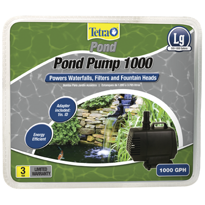 Tetra Pond 1000gph Pond Pump Model - WGP1000 Part# AQ-26588