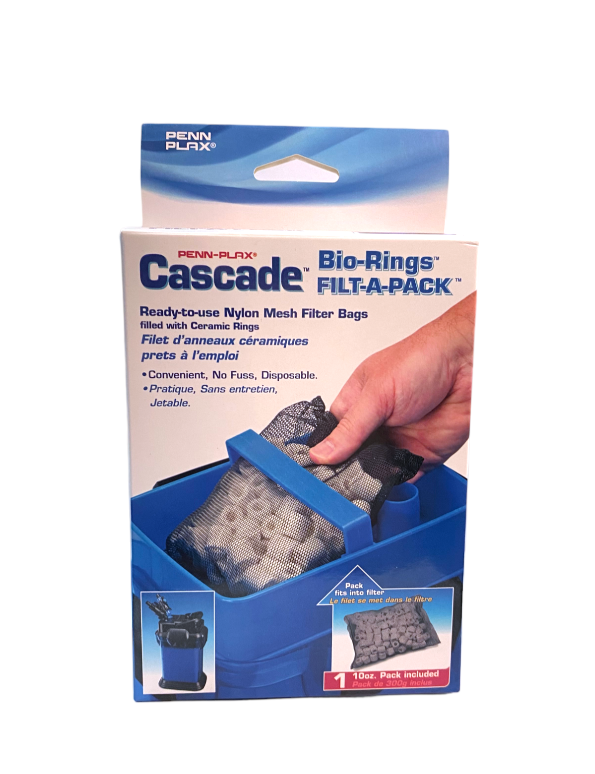 Penn Plax Cascade Bio Rings Filt-A-Pack 10oz (1 Pack) Part # CCF236