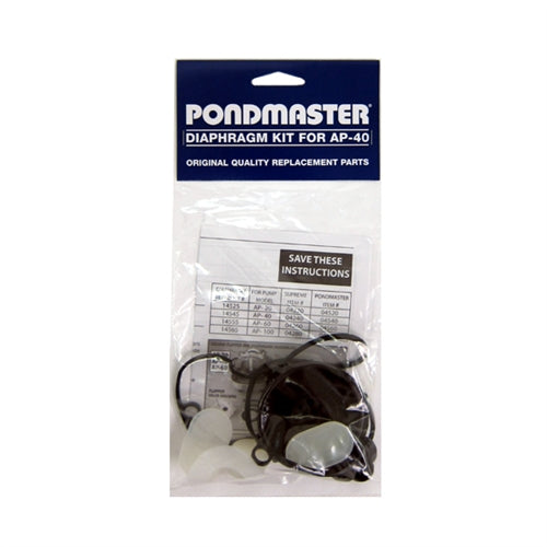 PondMaster/Danner AP-40 Diaphragm Repair Kit for Air Pump   Part# 14545