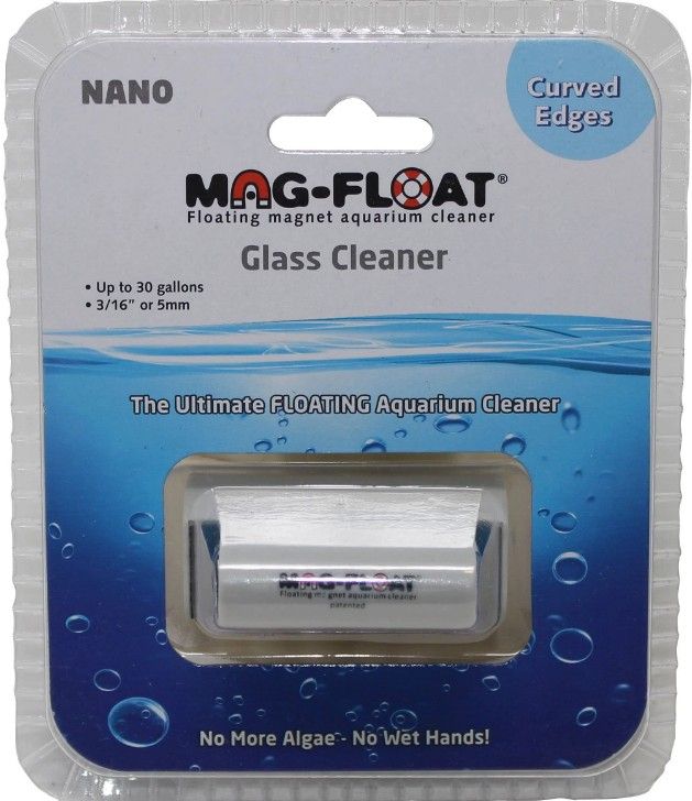 Mag Float Nano Glass Aquarium Cleaner - Curved Edges