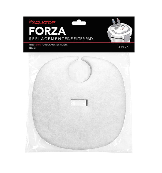Aquatop Forza FZ4 & FZ7uv Fine Filter Pads 3Pac Part# RFP-FZ7