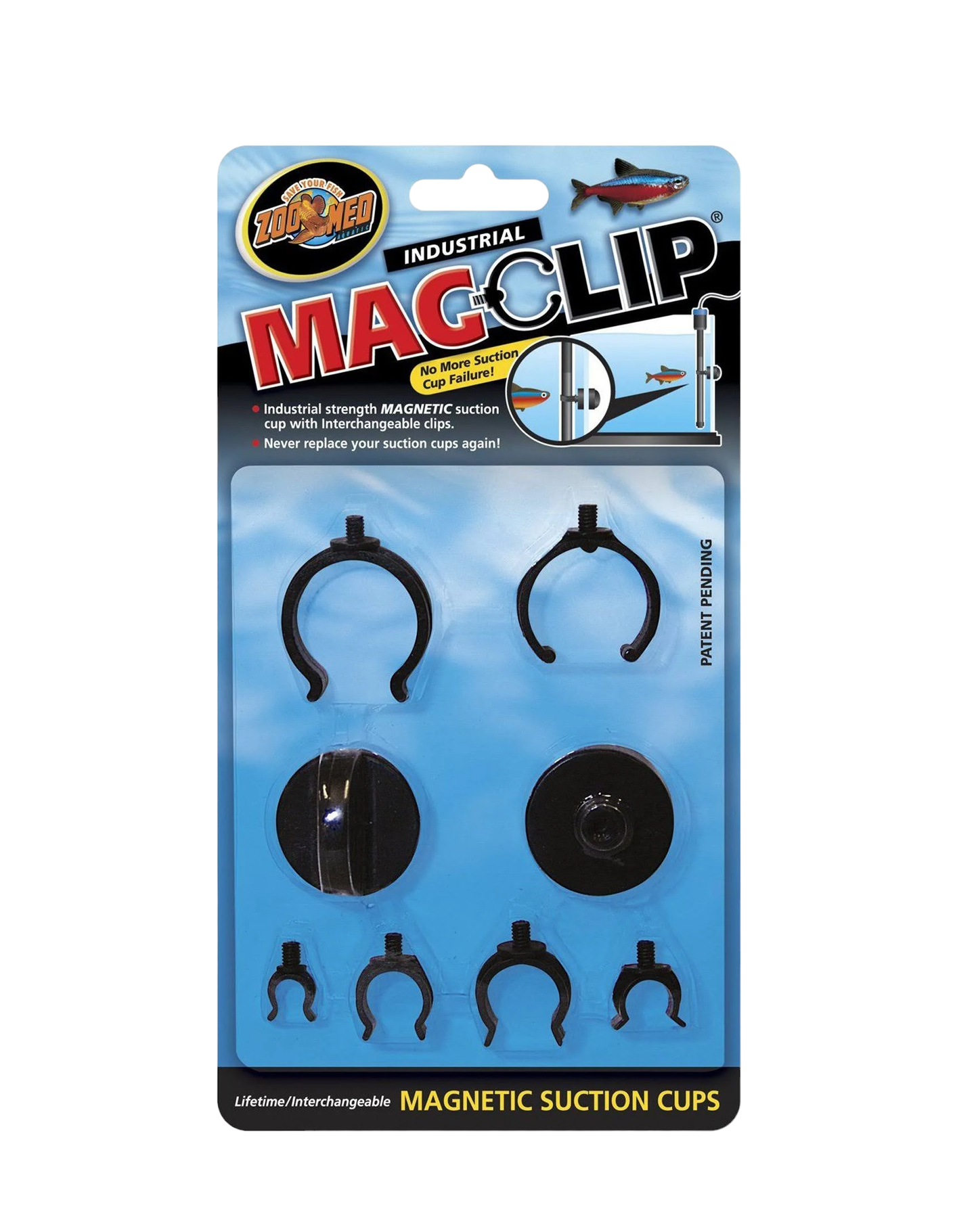 Zoo Med MagClip Magnet - Aquatic Magnetic Suction Cups