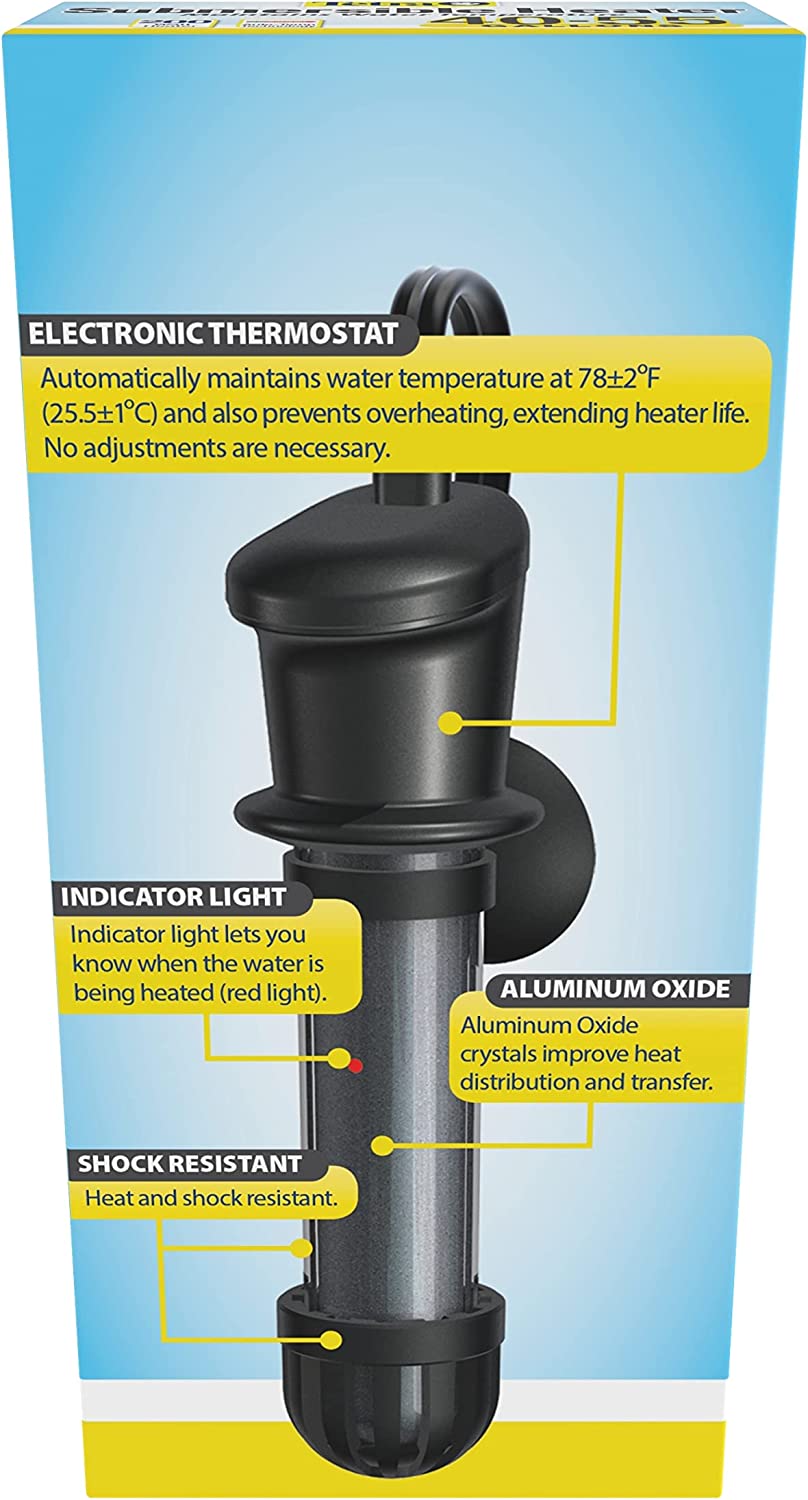 Tetra 200 Watt Submersible Aquarium Heater Part# AQ26463