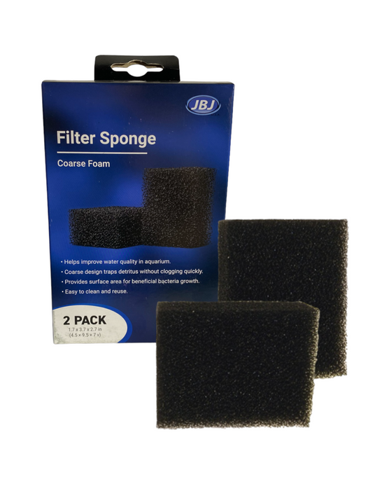 JBJ MT-60/28 Gallon Nano Cube Sponge (2-Pack) Part# MT-60-S