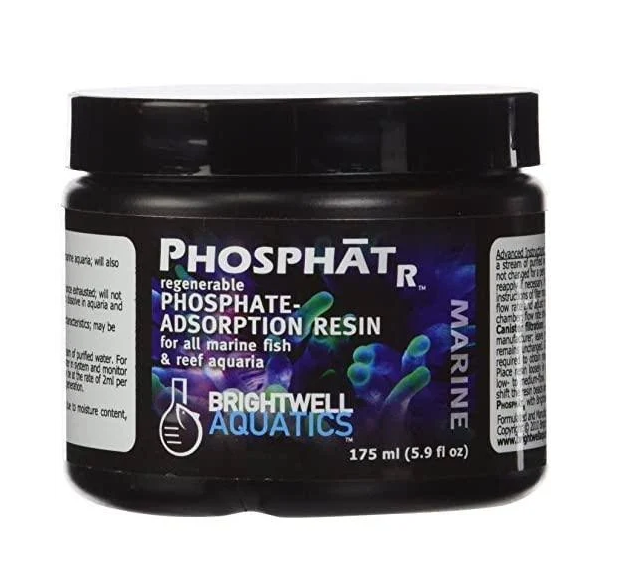 Brightwell Aquatics PhosphatR Regenerable Phosphate Resin, 175 ml