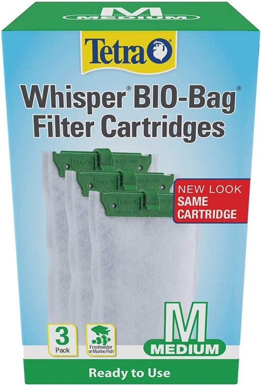 Tetra Whisper Bio-Bag Cartridges Medium 3Pac Part# 26169