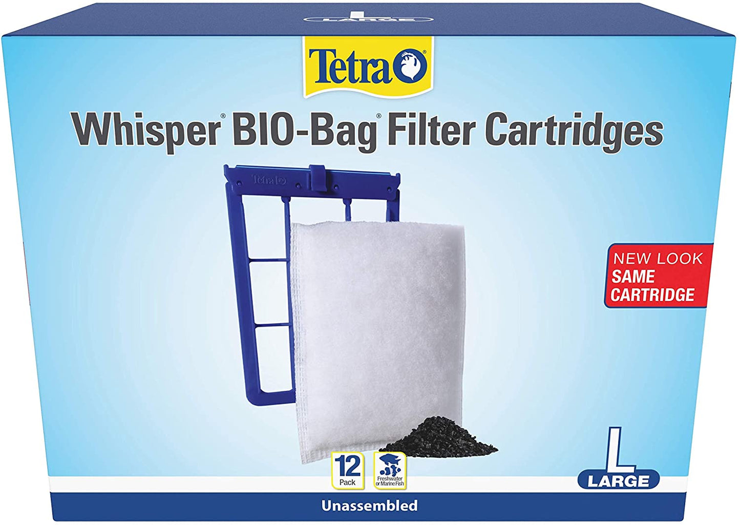 Tetra Whisper Bio-Bag Filter Cartridges Large  12 Pack Part# 26164