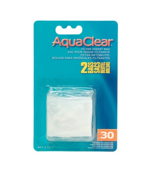 AquaClear 30 / 150 Filter Insert Media Bags (2 Pac) Part # A1362