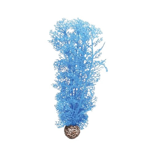 biOrb Aquatic Plastic Plant Blue Sea Fan Medium Part# 46095