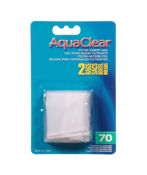 AquaClear 70 / 300 Filter Insert Media Bags (2 Pac) Part # A1366