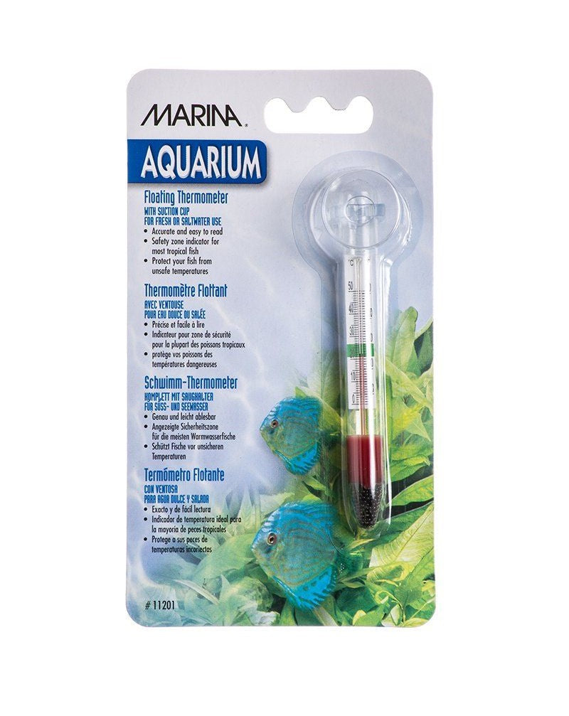 Marina Floating Glass Thermometer With Suction Cup Part # 11201