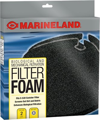 Marineland 530  C-Series Bio Foam Rite Size X   2 pack