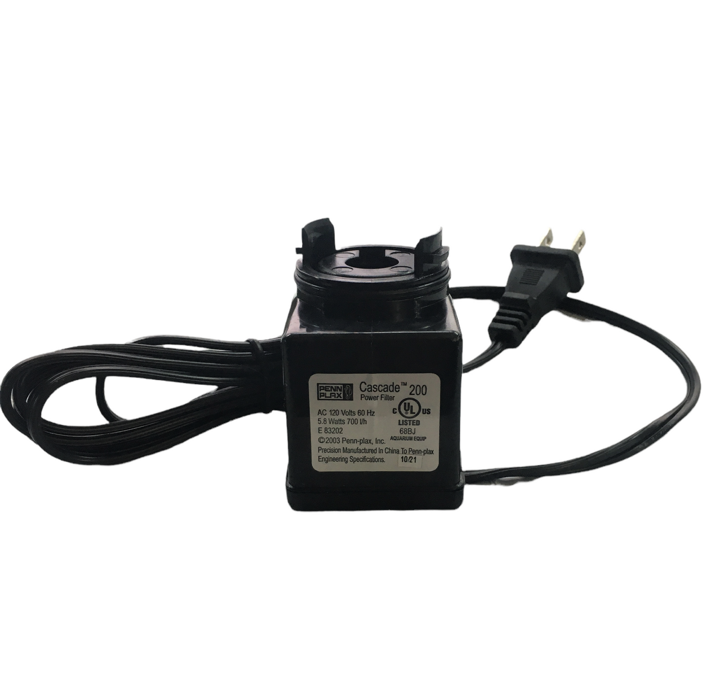 Penn-Plax Cascade 200/CPF4 Power Filter Replacement Motor Part# CPF402